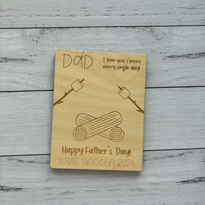Love You S'More Everyday - Magnet or Plaque