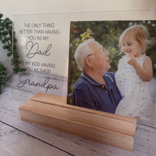 Load image into Gallery viewer, Personalised Acrylic Photo Plaque
