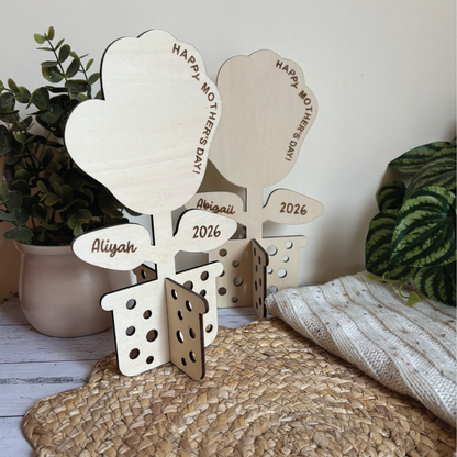 Standing Handprint Flower Keepsake