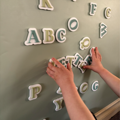Custom Acrylic Alphabet Magnets