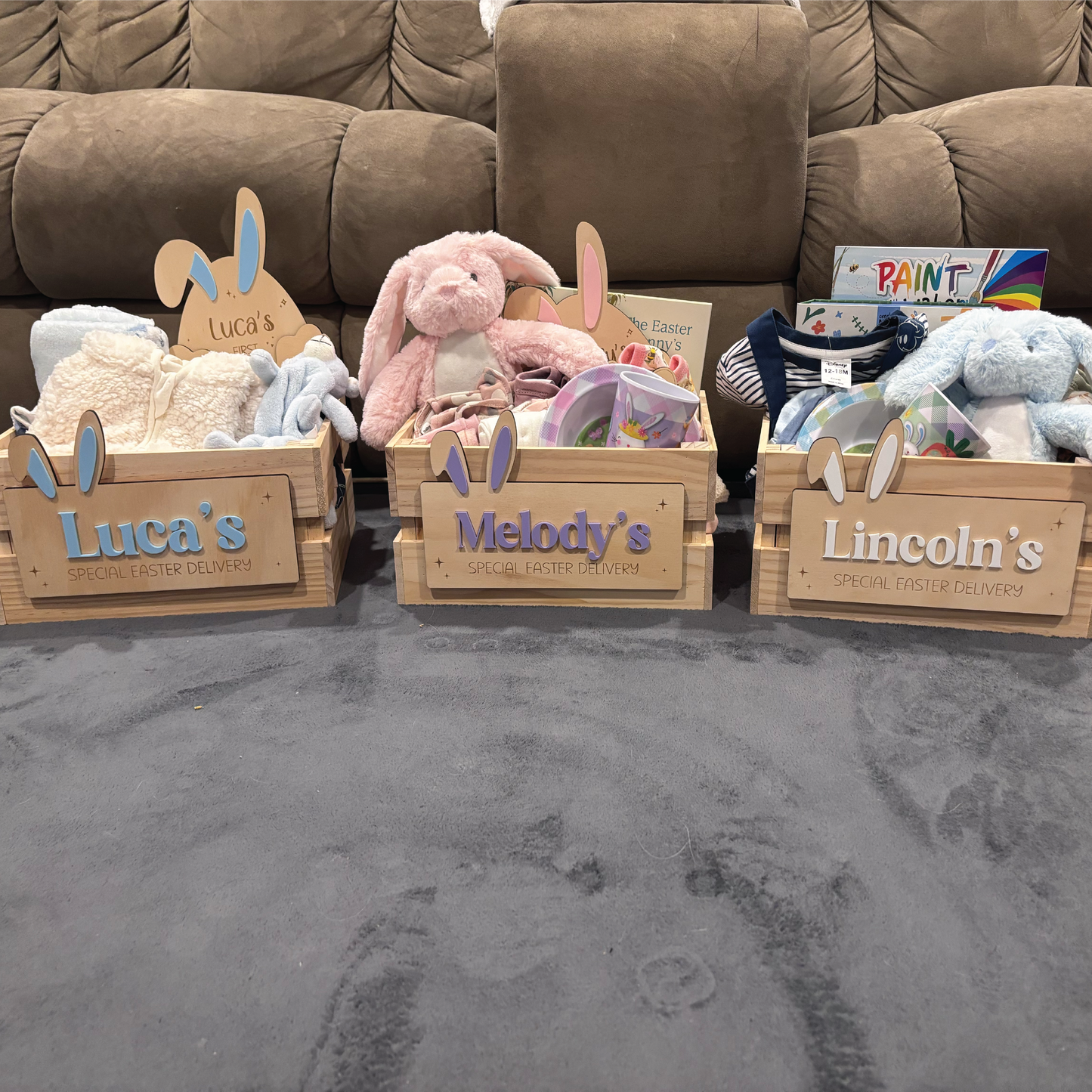 Custom Easter Crates & Plaques