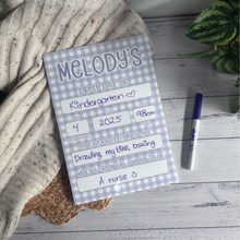 Load image into Gallery viewer, Double-Sided Reusable First Day of School Board
