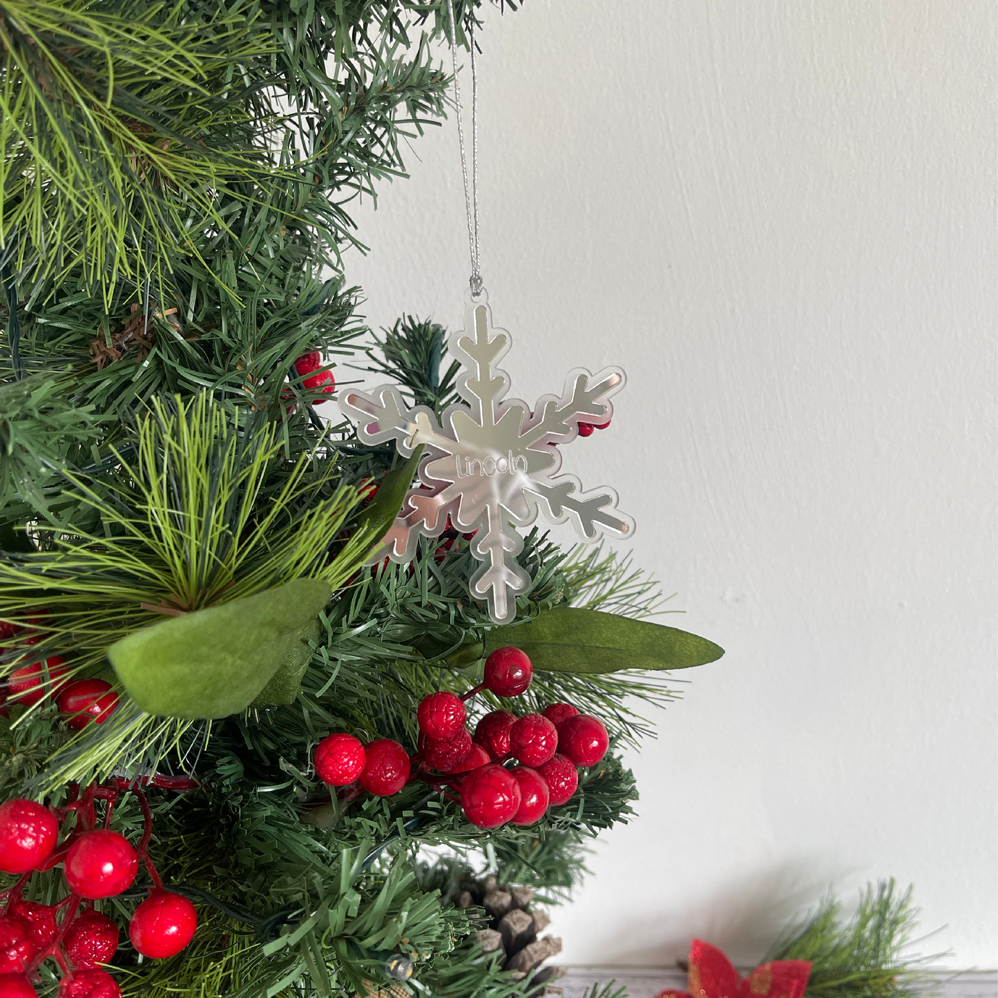 Personalised Snowflake Christmas Ornament