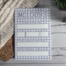 Load image into Gallery viewer, Double-Sided Reusable First Day of School Board
