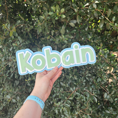 Triple-Layered Acrylic Name Sign
