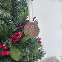 Load image into Gallery viewer, Custom Baby Line Art Ornament

