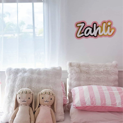 Triple-Layered Acrylic Name Sign