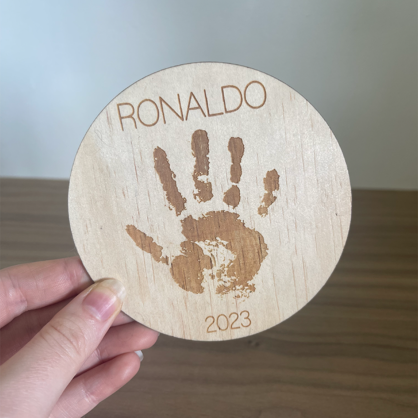 Children's Handprint Plaque