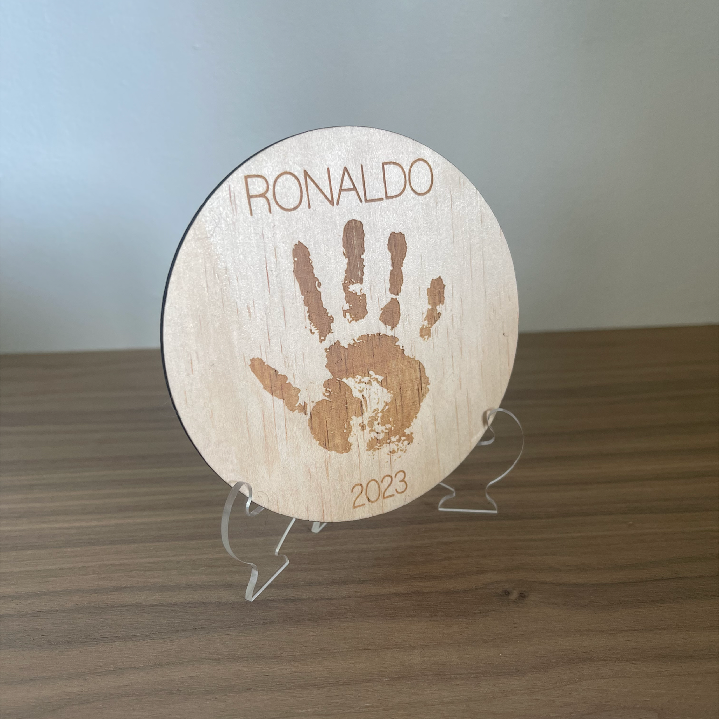Children's Handprint Plaque