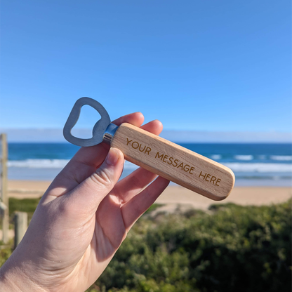 Custom Engraved Father's Day Bottle Opener