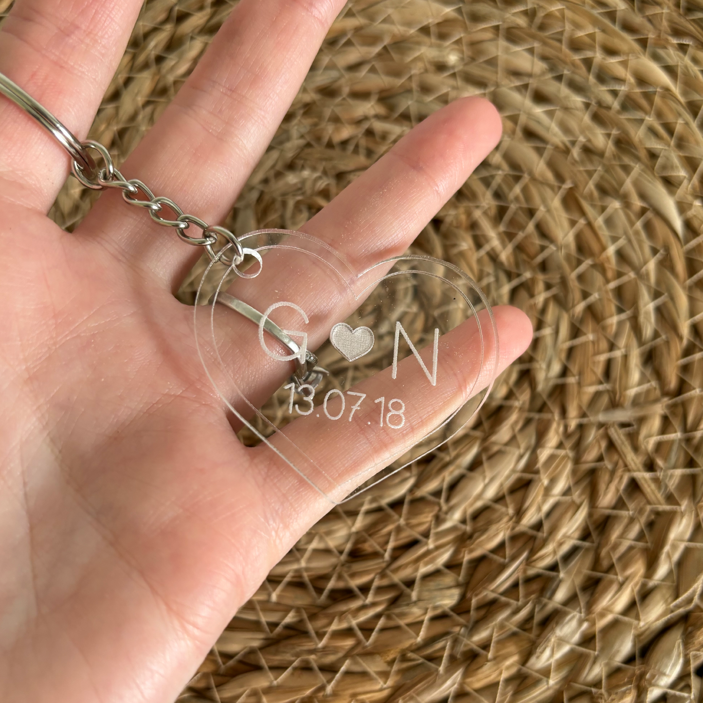 Couple Keyring's for Valentine's Day