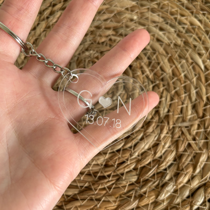 Couple Keyring's for Valentine's Day