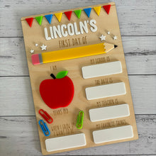 Load image into Gallery viewer, First Day Dry Erase Board - Back to School
