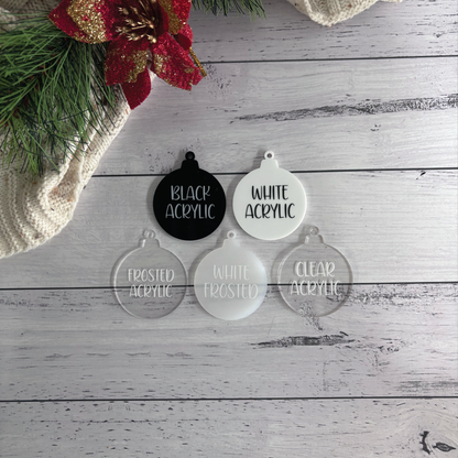 Custom Photo Ornament