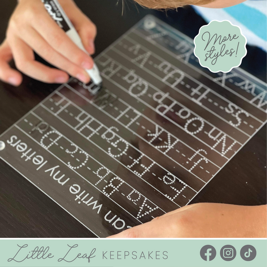 ‘I Can Write My Letters’ Board