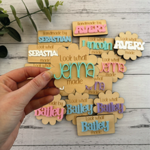 Load image into Gallery viewer, Children&#39;s Artwork Fridge Magnets
