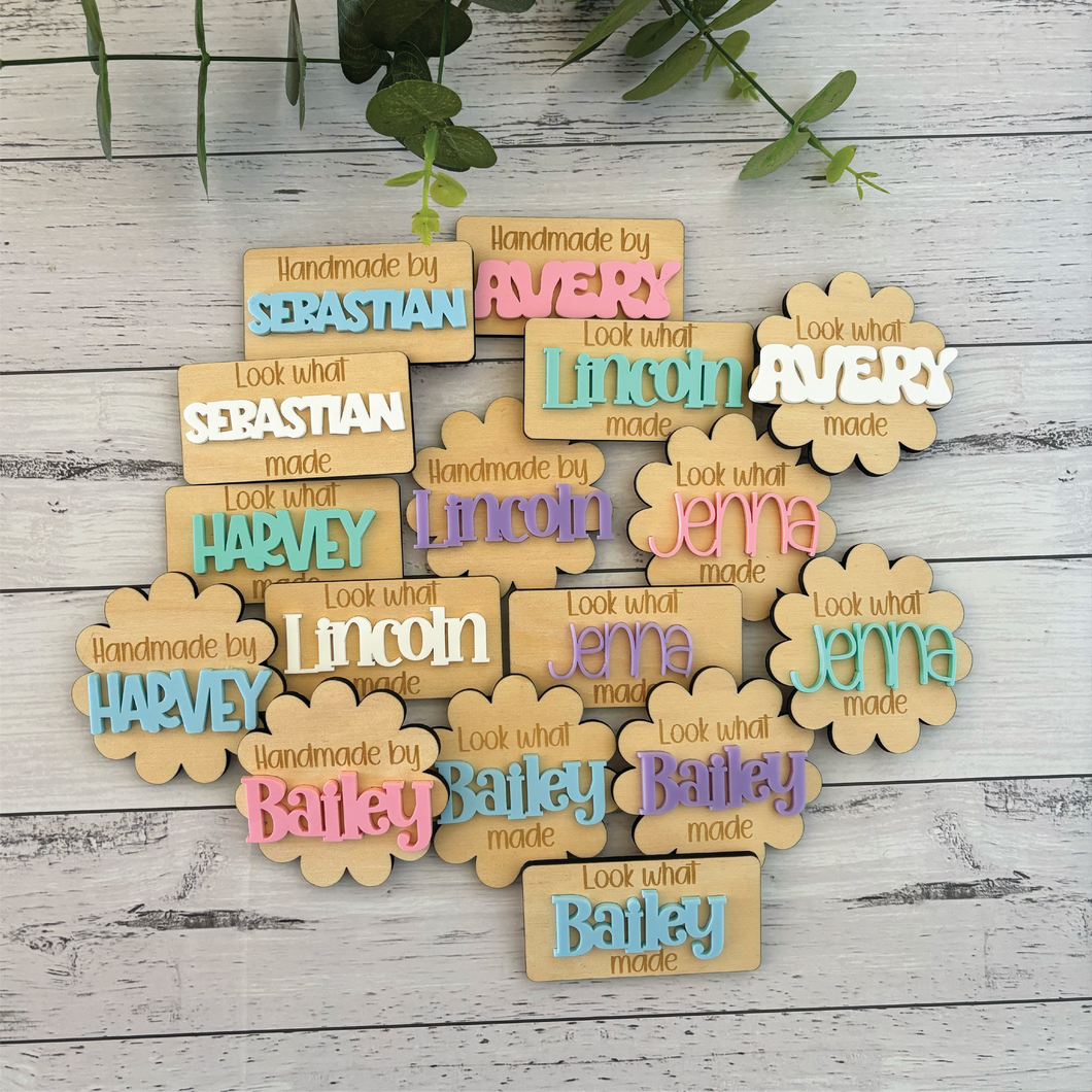 Children's Artwork Fridge Magnets