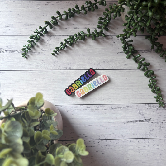 Personalised Acrylic Name Badge