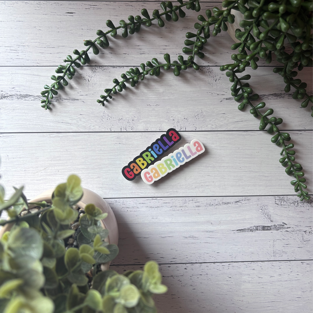 Personalised Acrylic Name Badge