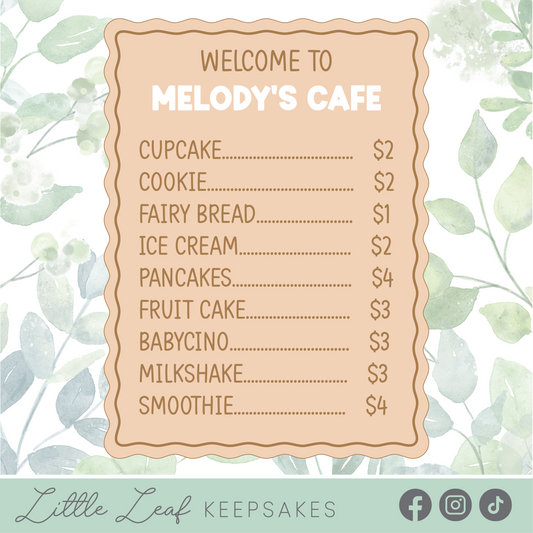 Children's Cafe Decor