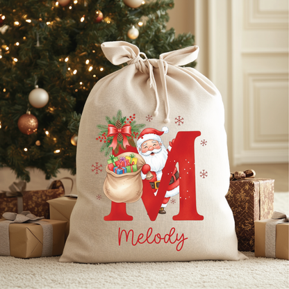 Personalised Christmas Santa Sacks - 50x70cm