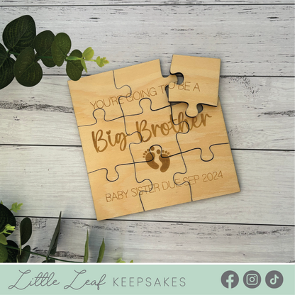 Pregnancy Announcement Puzzle