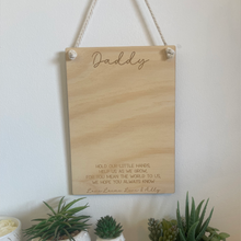 Load image into Gallery viewer, Kids Handprint Plaque
