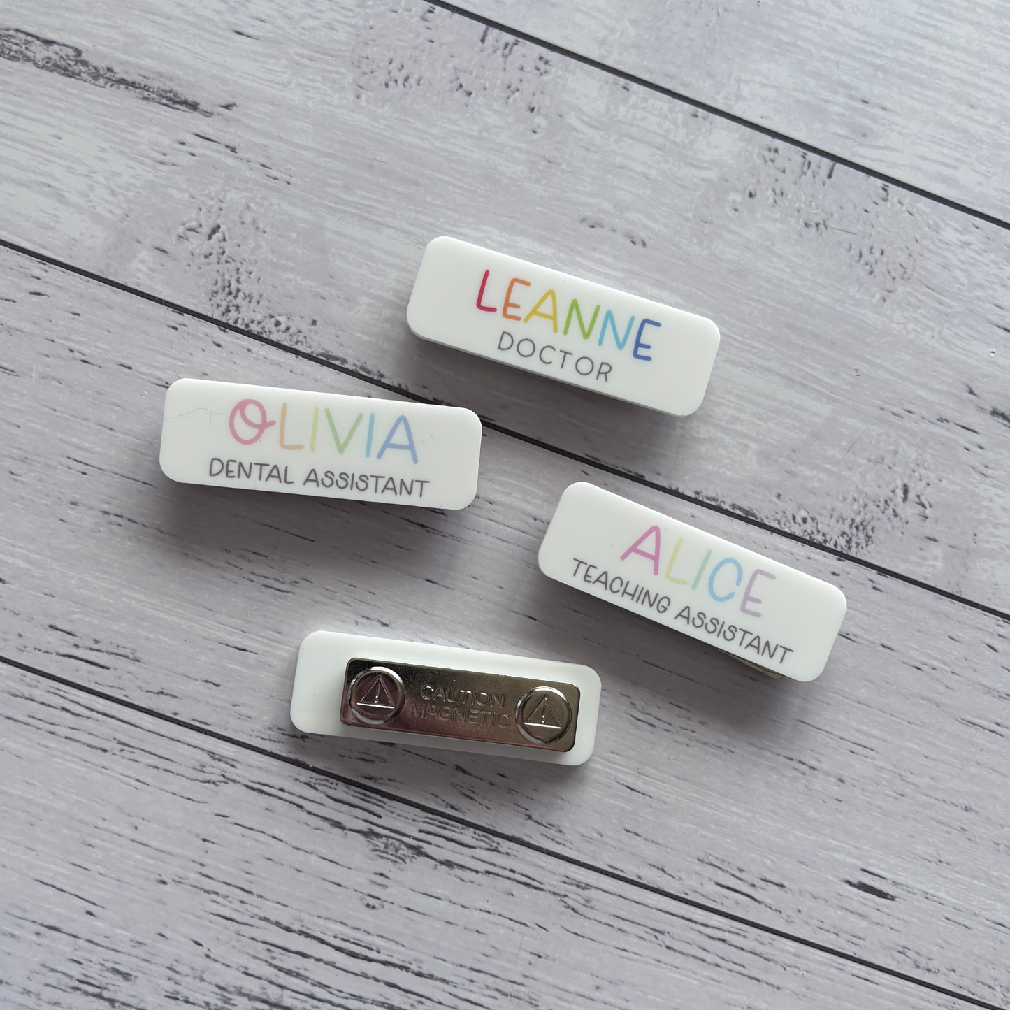Personalised Acrylic Name Badge
