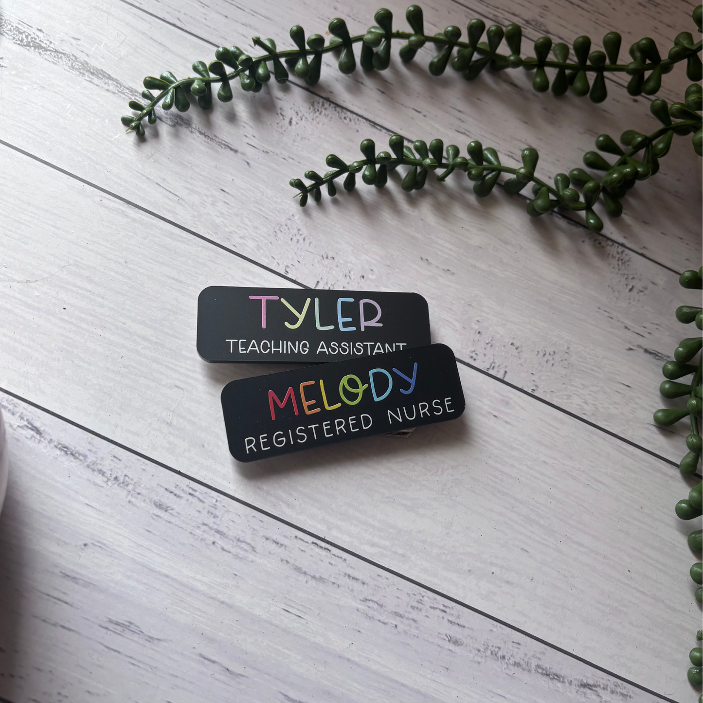 Personalised Acrylic Name Badge