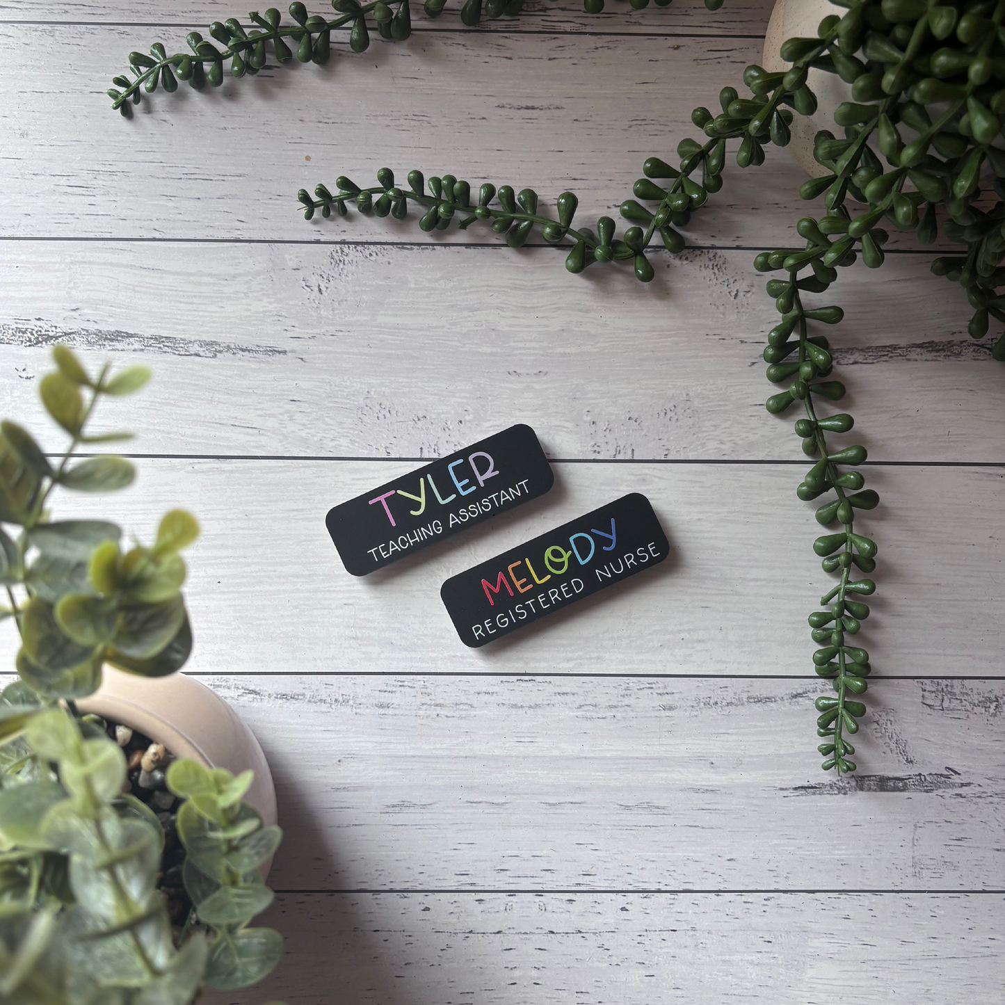 Personalised Acrylic Name Badge
