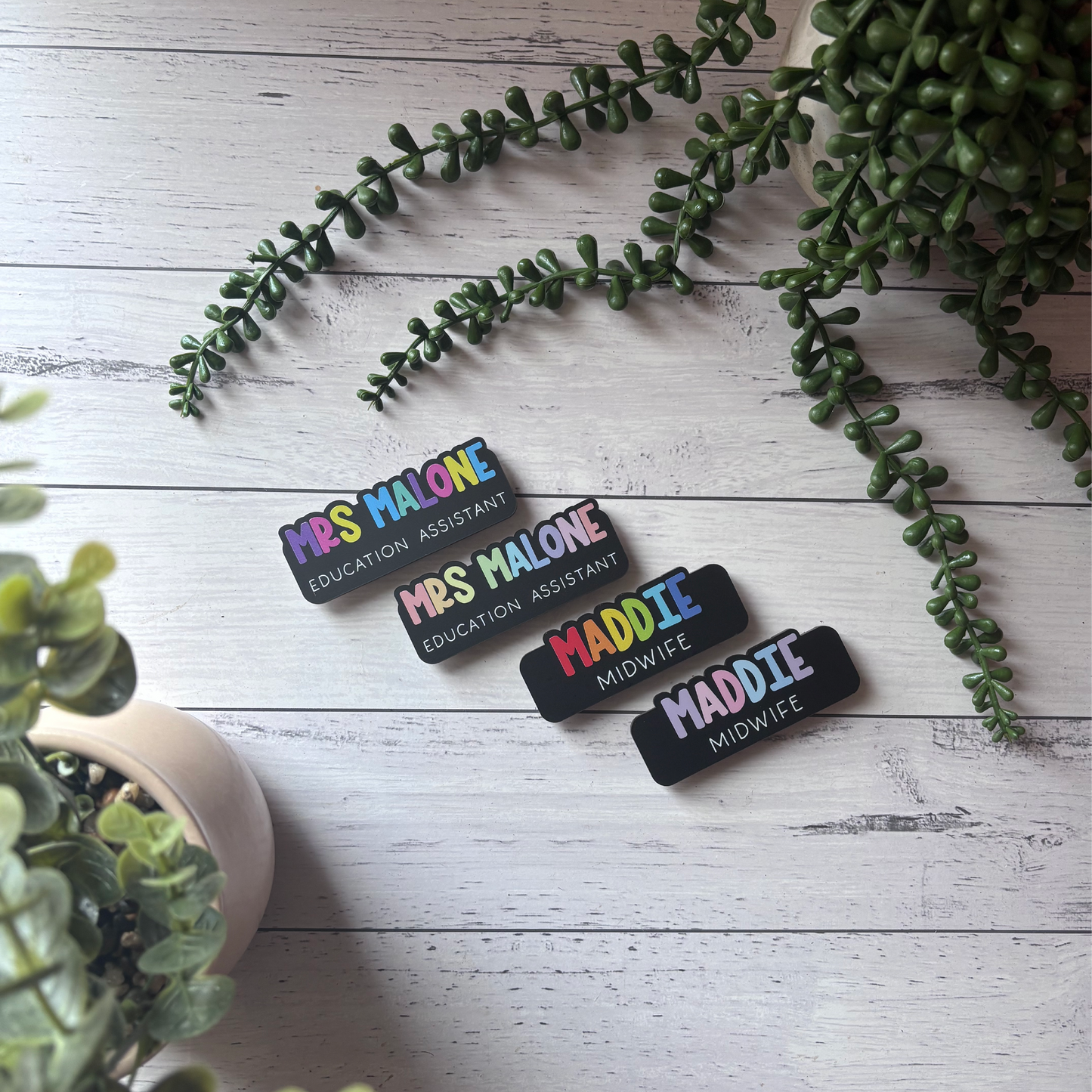 Personalised Acrylic Name Badge