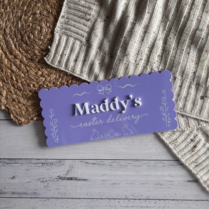 Custom Printed Easter Crates & Plaques