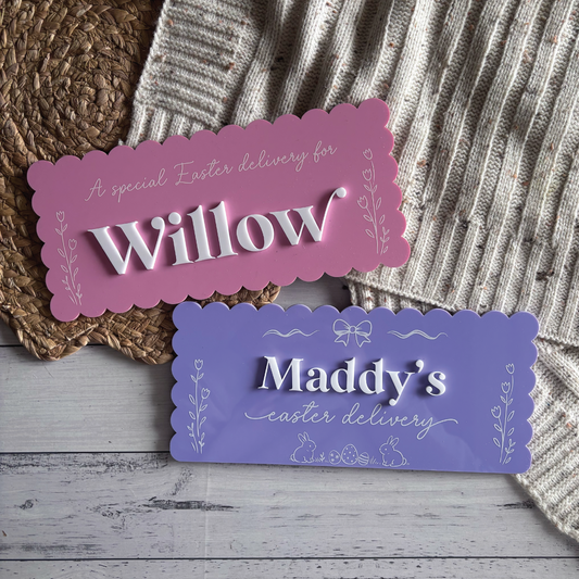 Custom Printed Easter Crates & Plaques