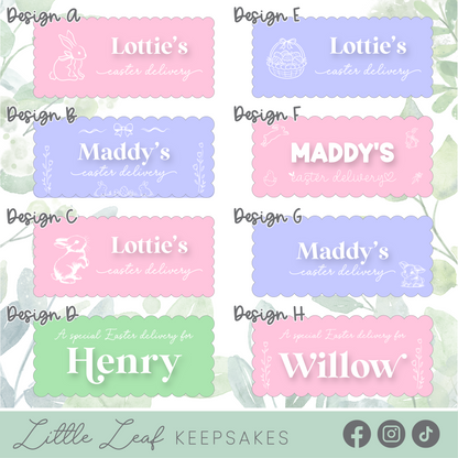 Custom Printed Easter Crates & Plaques