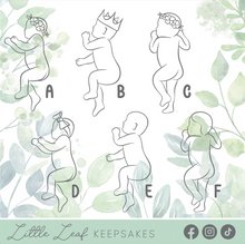 Load image into Gallery viewer, 1:1 Scale Baby Plaque
