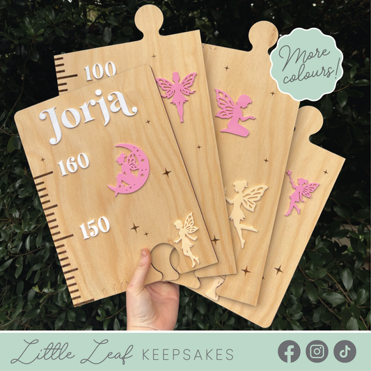 Personalised Fairy Growth Chart