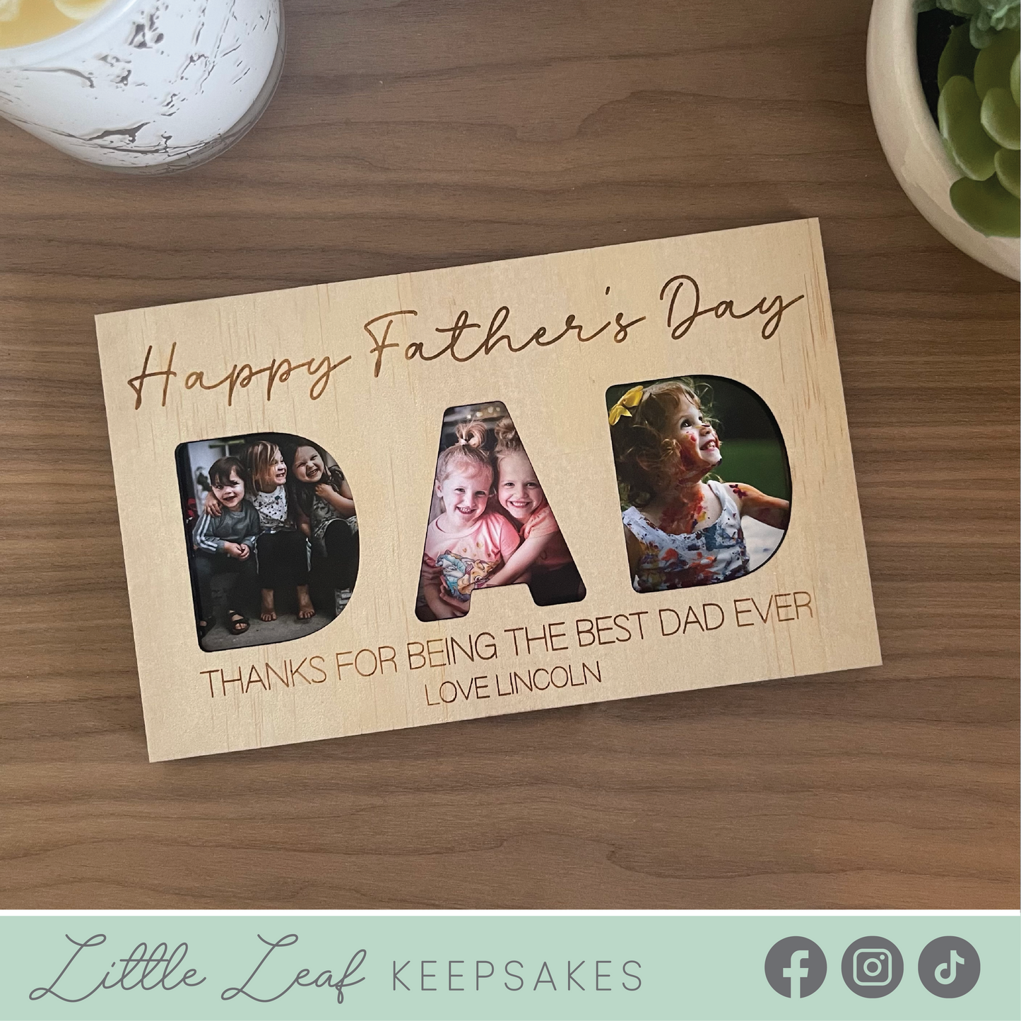 Father’s Day Photo Frame Stand