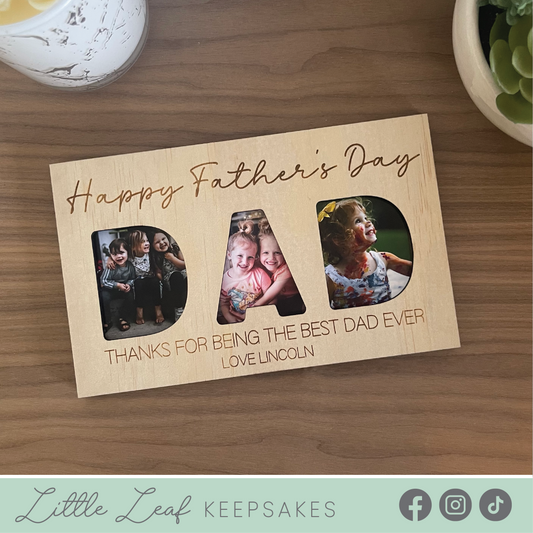 Father’s Day Photo Frame Stand