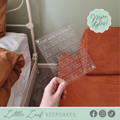 Set of 4 ‘I Can Write My …’ Boards