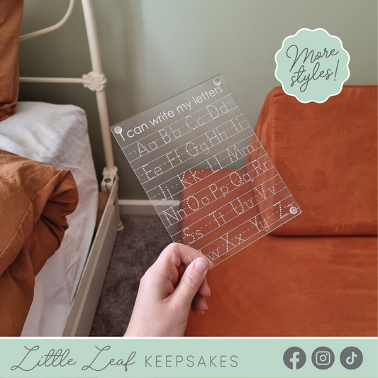 Set of 4 ‘I Can Write My …’ Boards