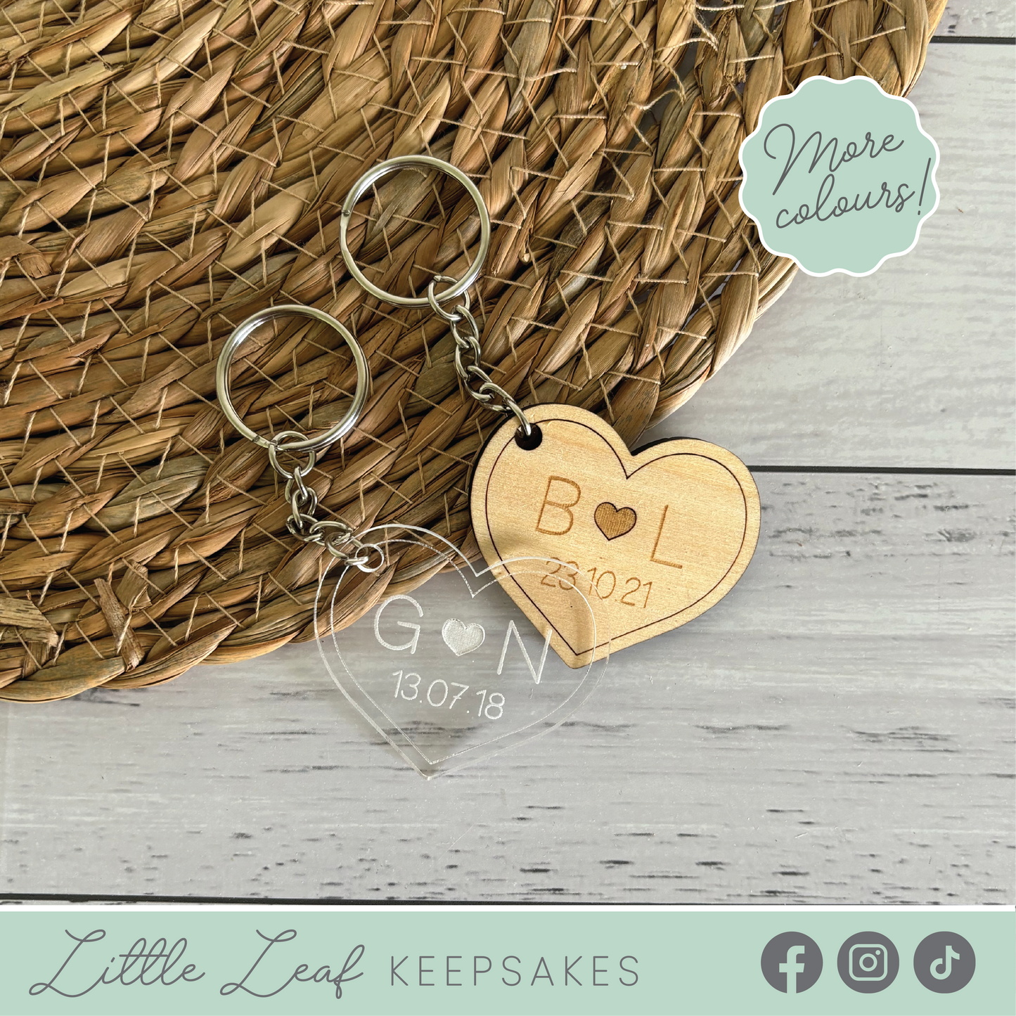 Couple Keyring's for Valentine's Day