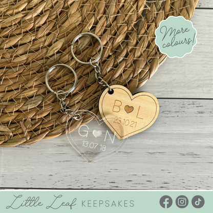 Couple Keyring's for Valentine's Day