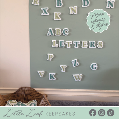 Custom Acrylic Alphabet Magnets