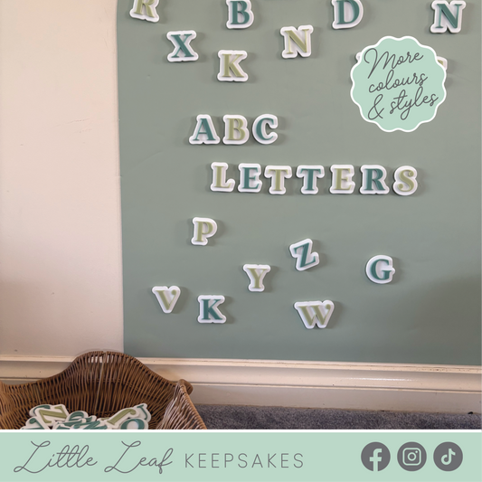 Custom Acrylic Alphabet Magnets