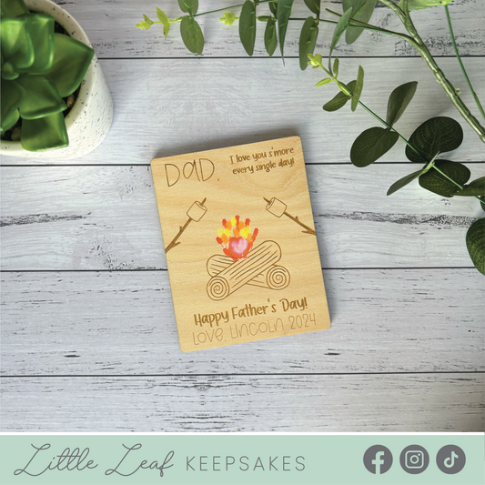 Love You S'More Everyday - Magnet or Plaque