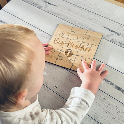 Pregnancy Announcement Puzzle