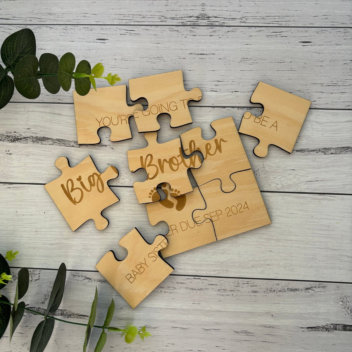 Pregnancy Announcement Puzzle