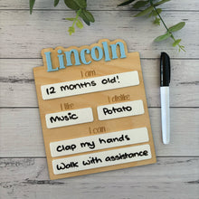 Load image into Gallery viewer, Children&#39;s Milestone Board
