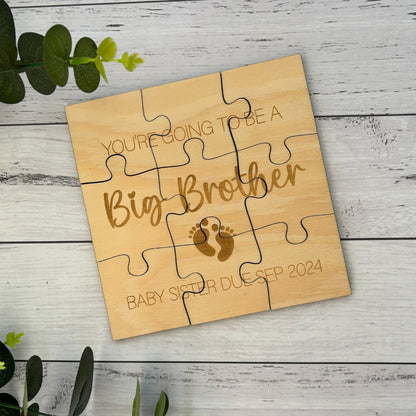 Pregnancy Announcement Puzzle