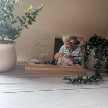 Load image into Gallery viewer, Personalised Acrylic Photo Plaque
